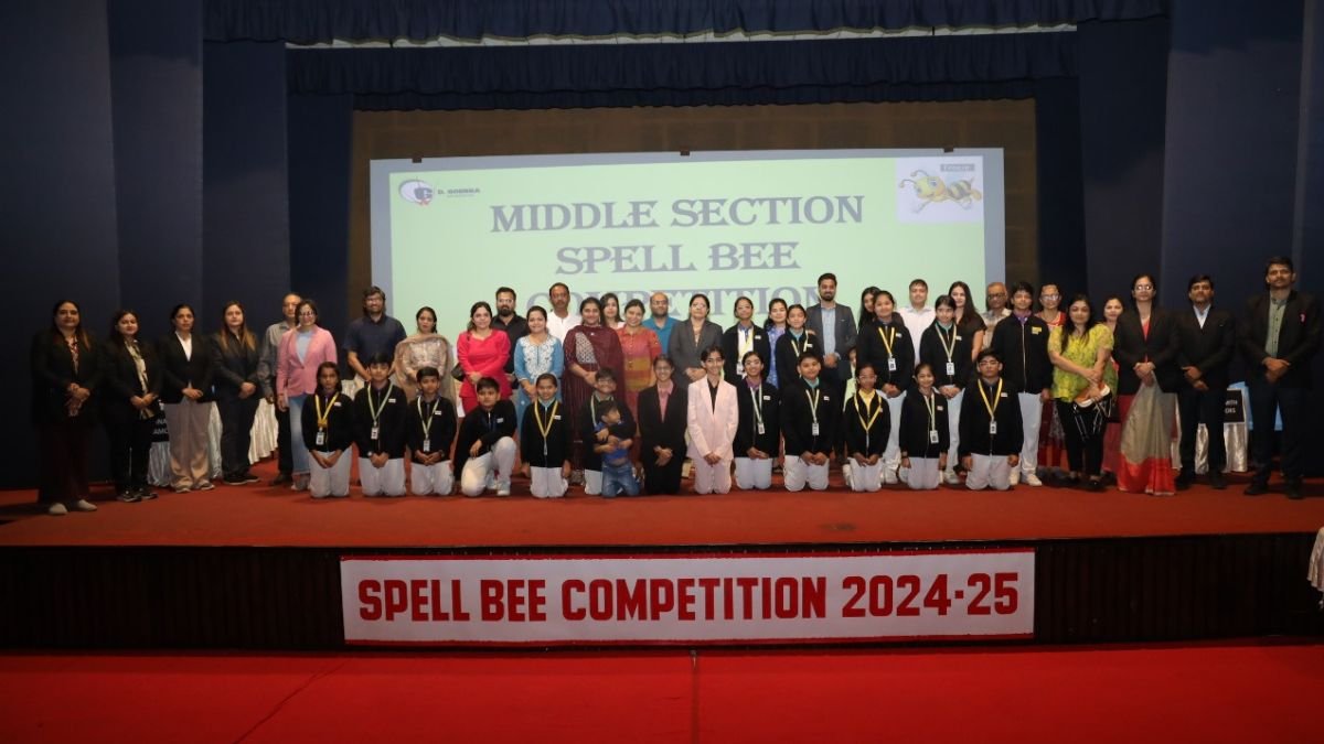 G.D. Goenka International School, Surat Celebrates Success at the Middle School Spell Bee Competition