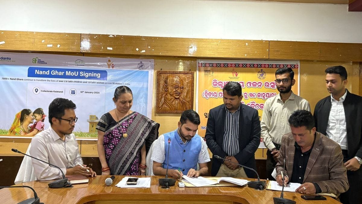 Vedanta inks MoU to upgrade Kalahandi’s 100 Anganwadis into ultra-modern “Nand Ghars”