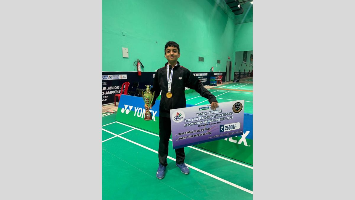 Surat Boy Vivaan Shah Wins Bronze at National Badminton Championship