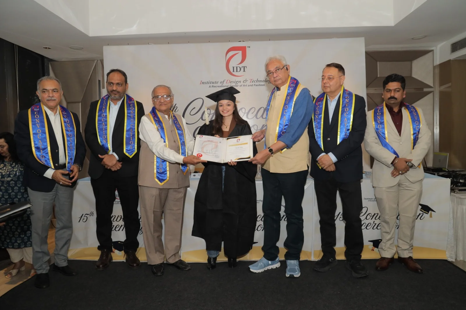IDT’s 15th Convocation Ceremony held grandly at Avadh Utopia, Surat